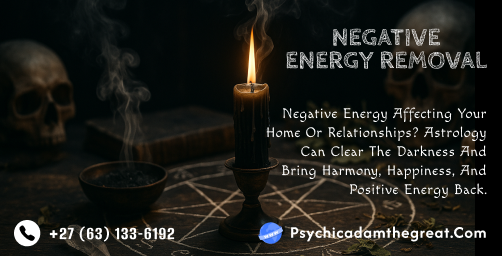 Negative Energy Removal by Psychic Adam